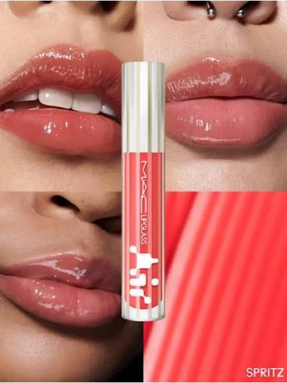 M.A.C. Lipglass Air- Spritz  (NWOB)